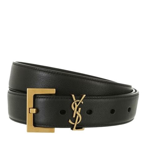 ysl riem zwart|Saint Laurent.